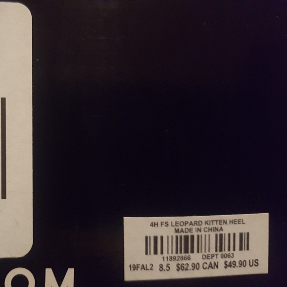 Leopard kitten heels - Picture 5 of 5